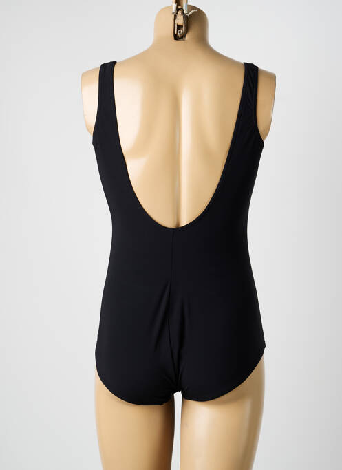 Maillot de bain 1 pièce imprimé fantaisie haut soutien-gorge moulé noir SUNFLAIR femme