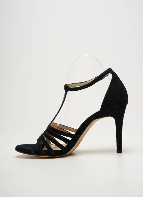 Sandales/nu pieds fermeture boucle(s) talon haut de 10cm et plus noir UNISA femme