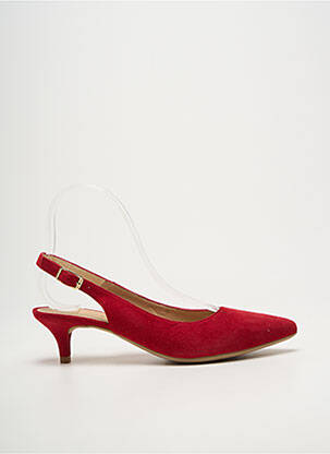 Escarpins fermeture boucle(s) talon de 4 à 6cm rouge UNISA femme