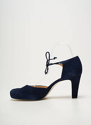 Escarpins talon aiguille talon de 7 à 9cm bleu UNISA femme