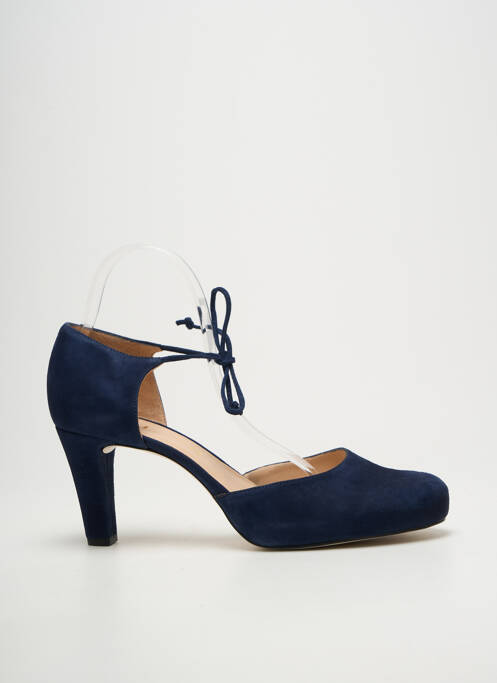 Escarpins talon aiguille talon de 7 à 9cm bleu UNISA femme
