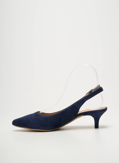 Escarpins fermeture boucle(s) talon de 4 à 6cm bleu UNISA femme