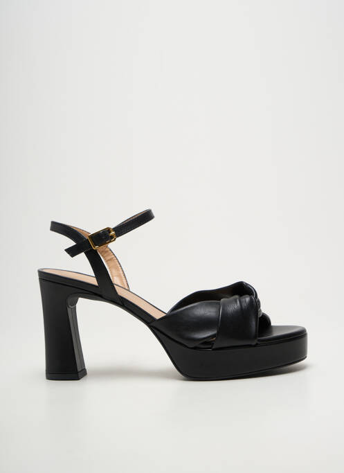 Sandales/nu pieds fermeture bride(s) talon de 7 à 9cm noir UNISA femme