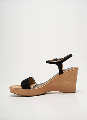 Sandales/nu pieds fermeture bride(s) talon de 7 à 9cm noir UNISA femme