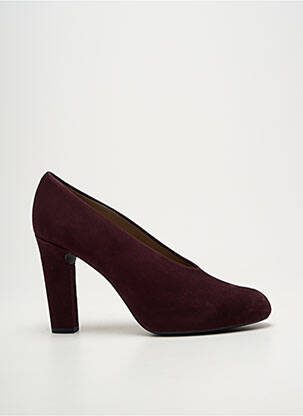 Escarpins talon aiguille talon de 7 à 9cm violet UNISA femme