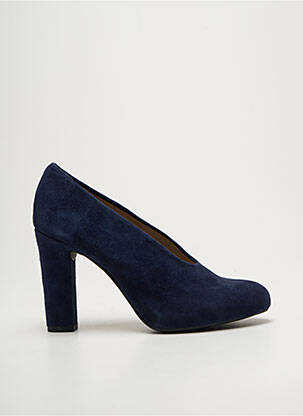 Escarpins talon aiguille talon de 7 à 9cm bleu UNISA femme