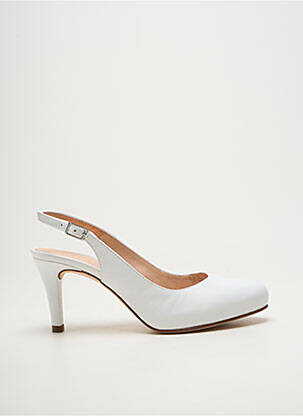 Escarpins fermeture boucle(s) talon de 7 à 9cm blanc UNISA femme