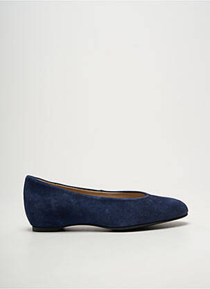 Ballerines bout rond talon plat jusqu'à 3cm bleu UNISA femme