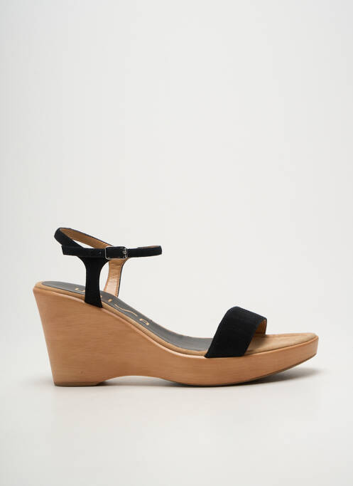 Sandales/nu pieds fermeture bride(s) talon de 7 à 9cm noir UNISA femme