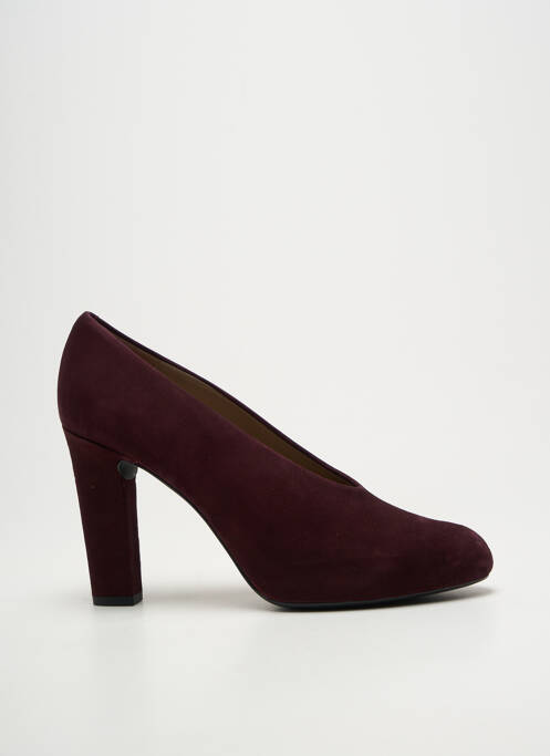 Escarpins talon aiguille talon de 7 à 9cm violet UNISA femme