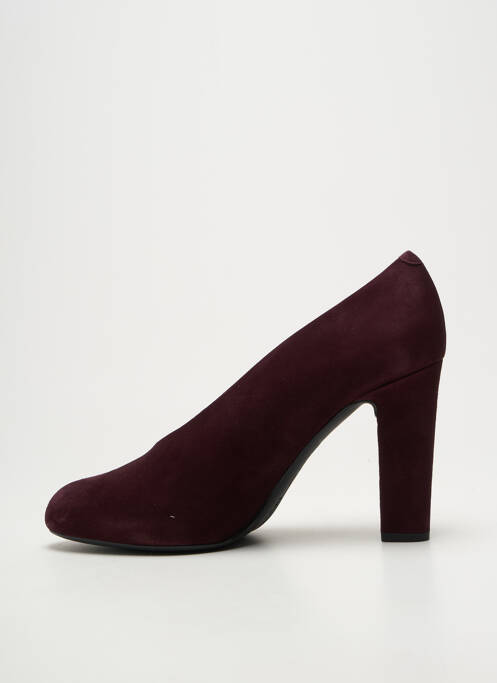 Escarpins talon aiguille talon de 7 à 9cm violet UNISA femme