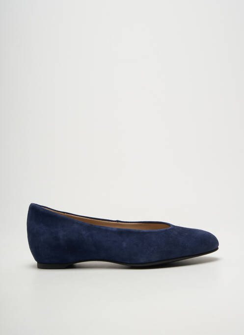 Ballerines bout rond talon plat jusqu'à 3cm bleu UNISA femme
