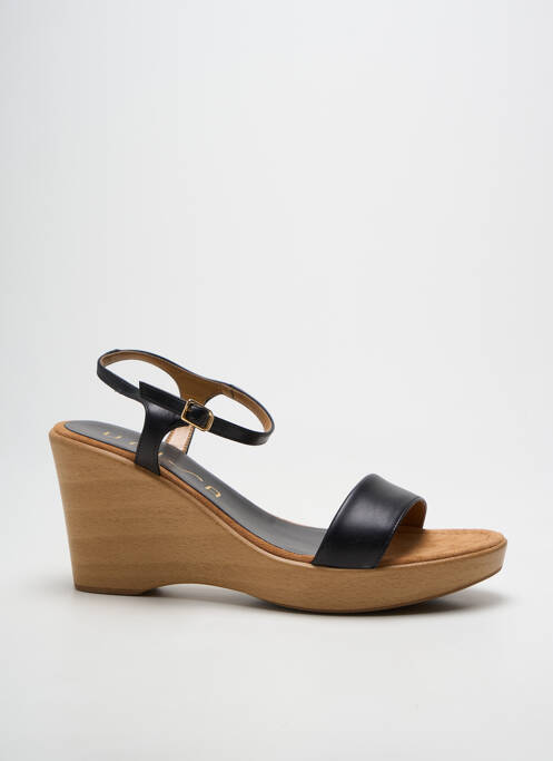 Sandales/nu pieds fermeture bride(s) talon haut de 10cm et plus noir UNISA femme