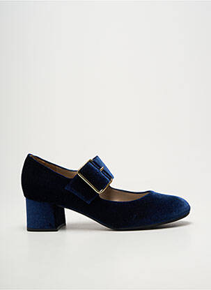 Escarpins fermeture boucle(s) talon de 4 à 6cm bleu UNISA femme