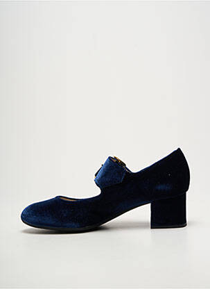 Escarpins fermeture boucle(s) talon de 4 à 6cm bleu UNISA femme