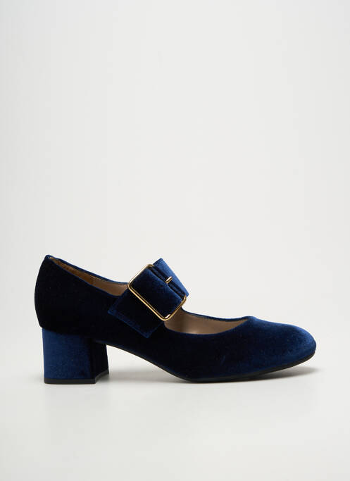 Escarpins fermeture boucle(s) talon de 4 à 6cm bleu UNISA femme