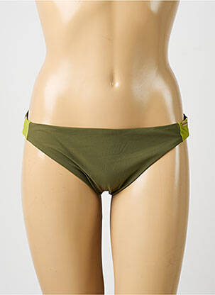 Bas de maillot de bain stretch culotte vert SUNFLAIR femme
