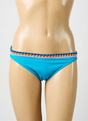 Bas de maillot de bain stretch culotte bleu OLYMPIA femme