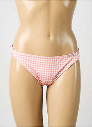 Bas de maillot de bain stretch culotte rose YSABEL MORA femme
