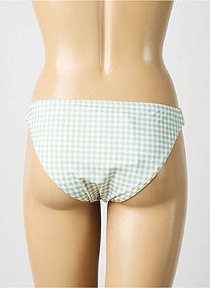 Bas de maillot de bain stretch culotte vert YSABEL MORA femme