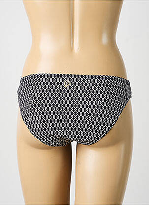 Bas de maillot de bain imprimé fantaisie culotte noir OLYMPIA femme