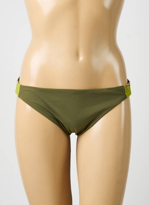 Bas de maillot de bain stretch culotte vert SUNFLAIR femme