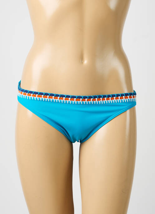 Bas de maillot de bain stretch culotte bleu OLYMPIA femme