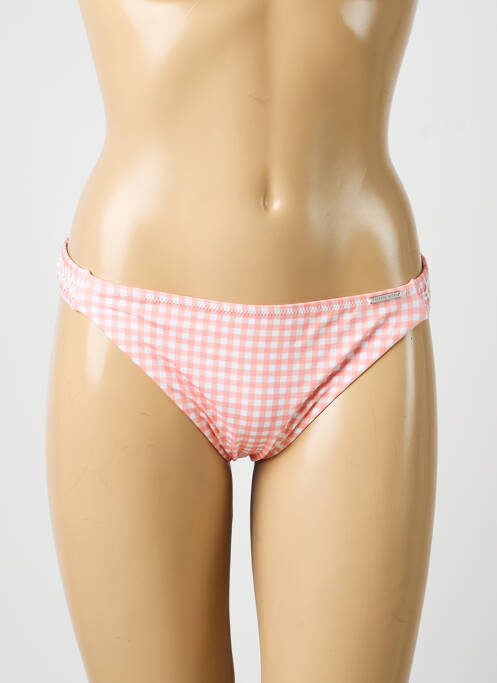 Bas de maillot de bain stretch culotte rose YSABEL MORA femme