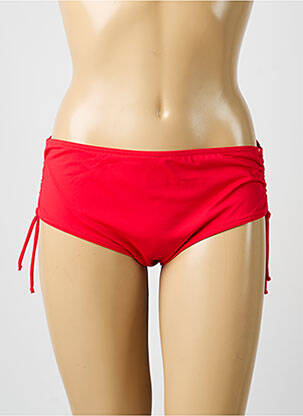 Bas de maillot de bain culotte culotte rouge OLYMPIA femme