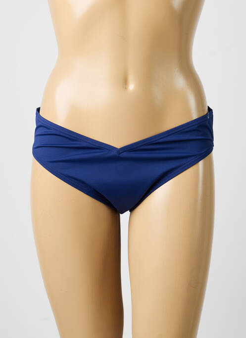 Bas de maillot de bain culotte culotte bleu fonce OLYMPIA femme