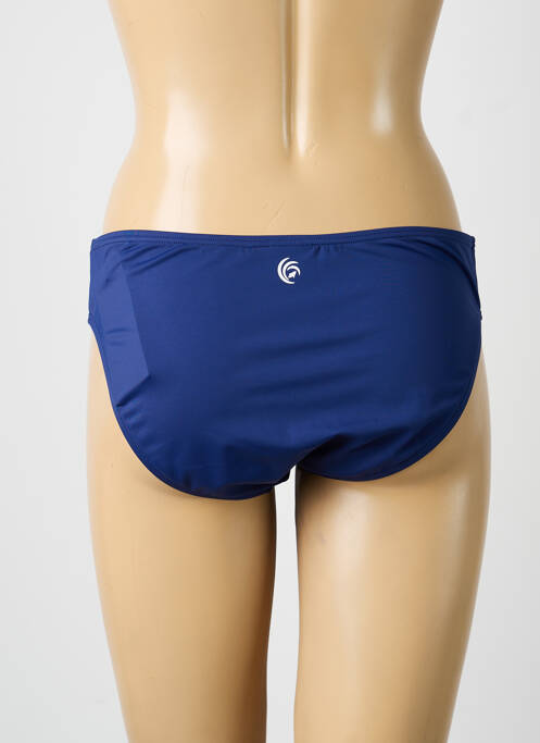 Bas de maillot de bain culotte culotte bleu fonce OLYMPIA femme