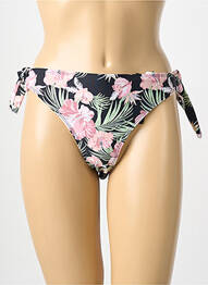 Bas de maillot de bain imprimé fleurs bikini rose SASSA femme
