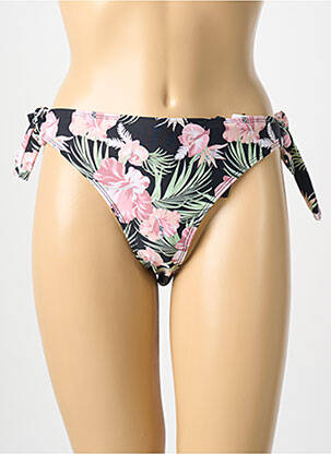 Bas de maillot de bain imprimé fleurs bikini rose SASSA femme