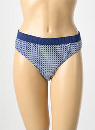 Bas de maillot de bain stretch culotte bleu SASSA femme