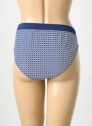 Bas de maillot de bain stretch culotte bleu SASSA femme