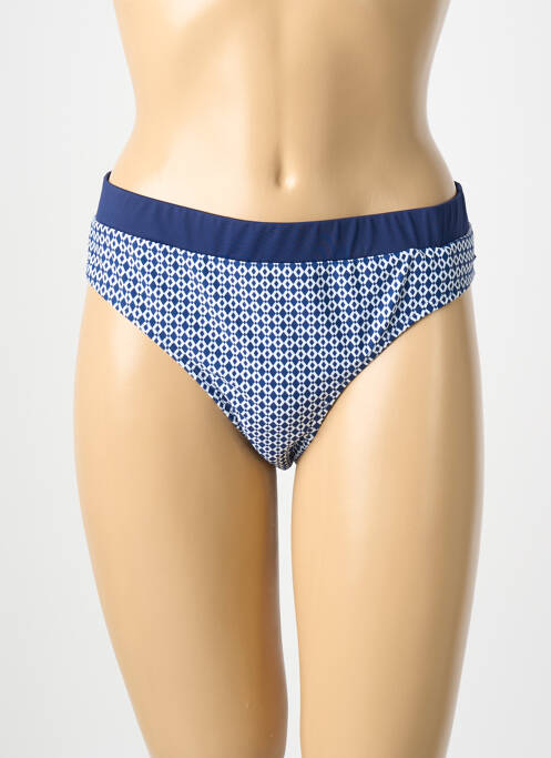 Bas de maillot de bain stretch culotte bleu SASSA femme