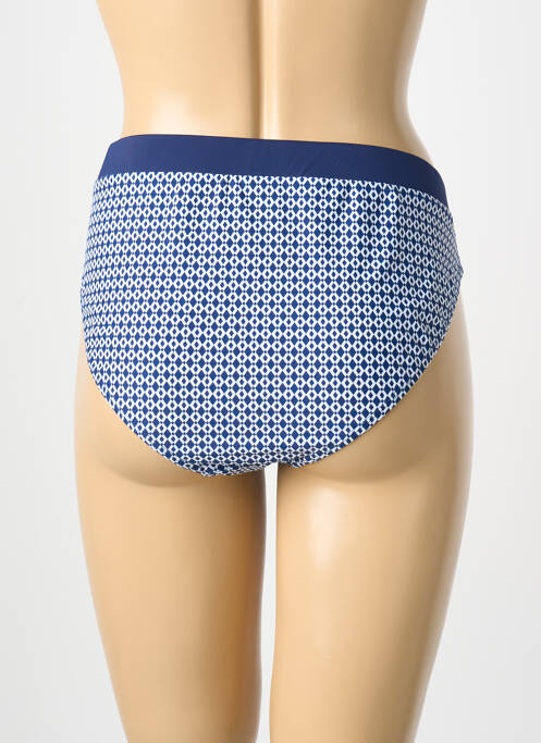 Bas de maillot de bain stretch culotte bleu SASSA femme