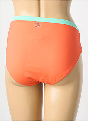 Bas de maillot de bain stretch culotte orange SUNFLAIR femme