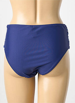 Bas de maillot de bain imprimé fantaisie culotte bleu ADMAS femme