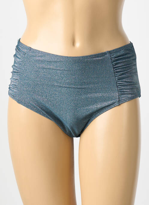 Bas de maillot de bain stretch culotte vert ADMAS femme