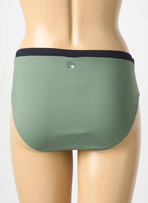 Bas de maillot de bain stretch culotte vert SUNFLAIR femme