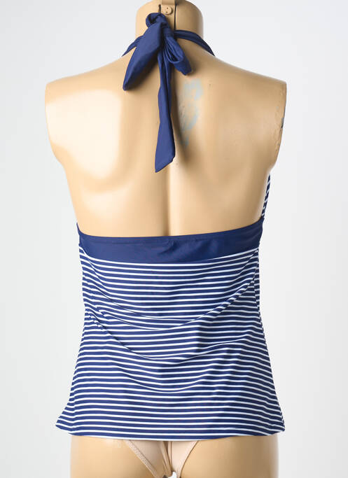 Top de bain stretch bleu SASSA femme