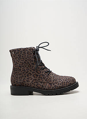 Bottines/boots talon bas talon plat jusqu'à 3cm marron CARMELA femme