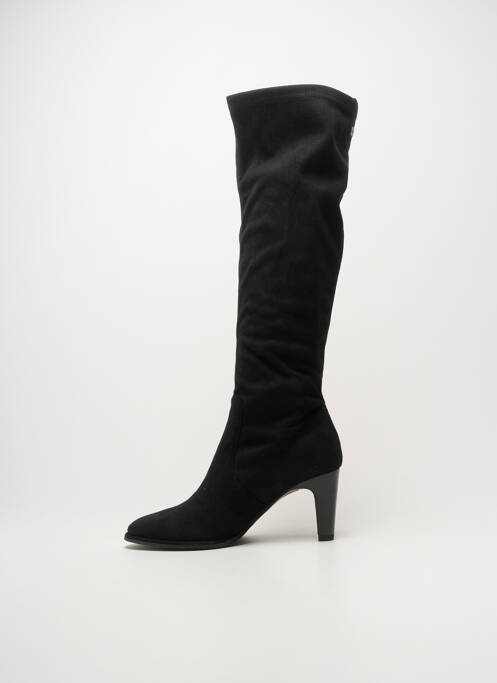 Bottes bout rond talon de 7 à 9cm noir ADIGE femme