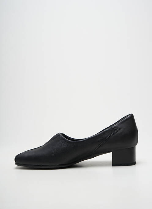Escarpins talon bottier talon plat jusqu'à 3cm noir LUXAT femme