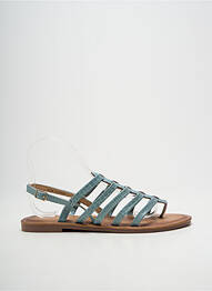 Tongs fermeture boucle(s) talon plat jusqu'à 3cm bleu MERRY SCOTT femme