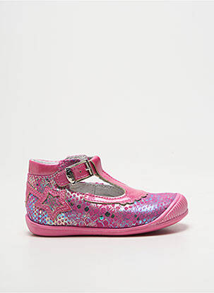 Bottillons fermeture boucle(s) bout rond rose LITTLE MARY fille