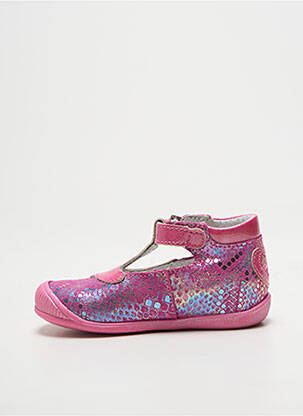 Bottillons fermeture boucle(s) bout rond rose LITTLE MARY fille