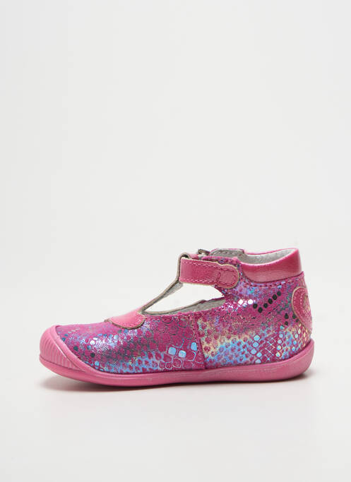 Bottillons fermeture boucle(s) bout rond rose LITTLE MARY fille
