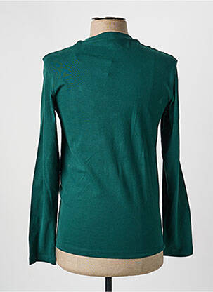 T-shirt stretch manches longues vert CELIO homme